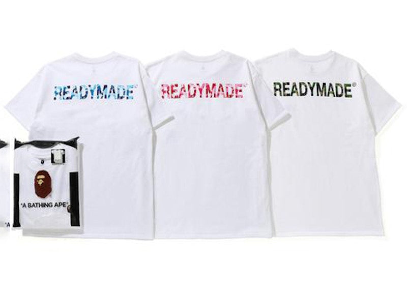 BAPE x Readymade Tee (3 Pack) White
