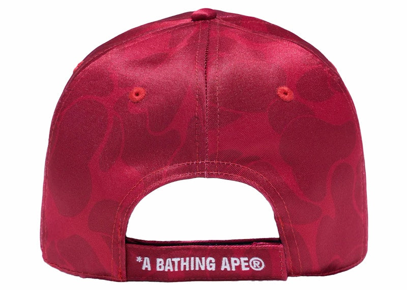 BAPE x Russell Cap Red