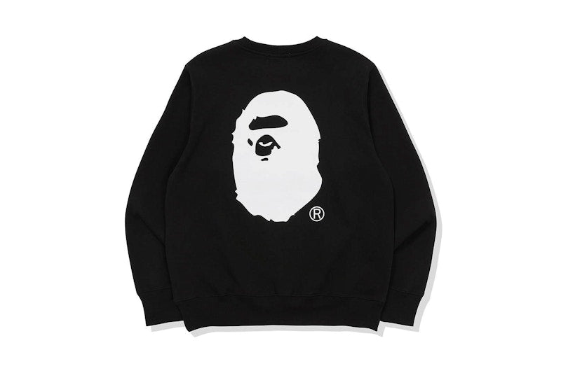 BAPE x Russell Crewneck Black