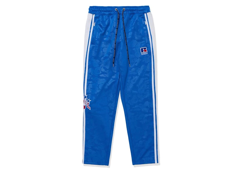 BAPE x Russell Track Pants Blue