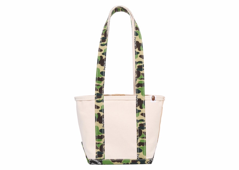 BAPE x Saint Mxxxxxx Small Tote Bag Ivory