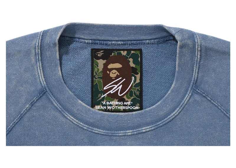BAPE x Sean Wotherspoon Sweat Tee Navy
