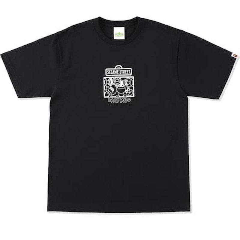 BAPE x Sesame Street Tee Black