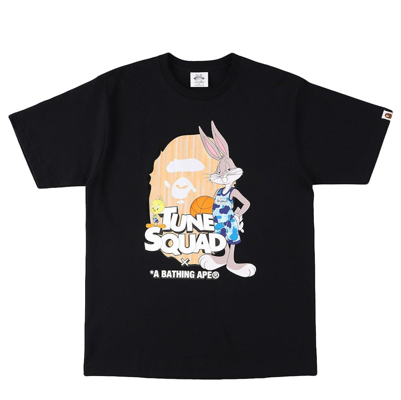 BAPE x Space Jam Ape Head Tee Black