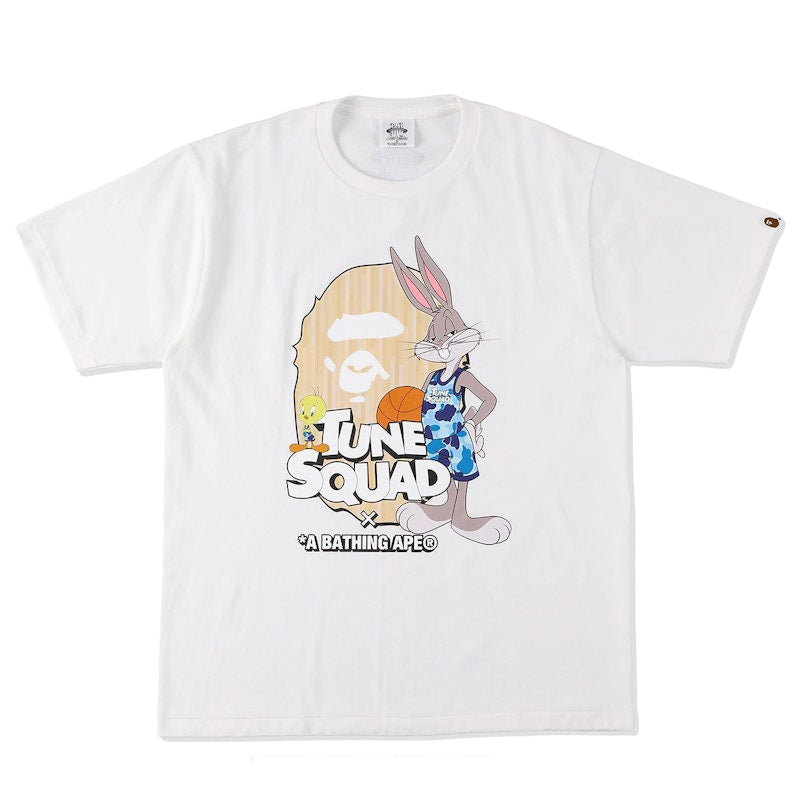 BAPE x Space Jam Ape Head Tee White