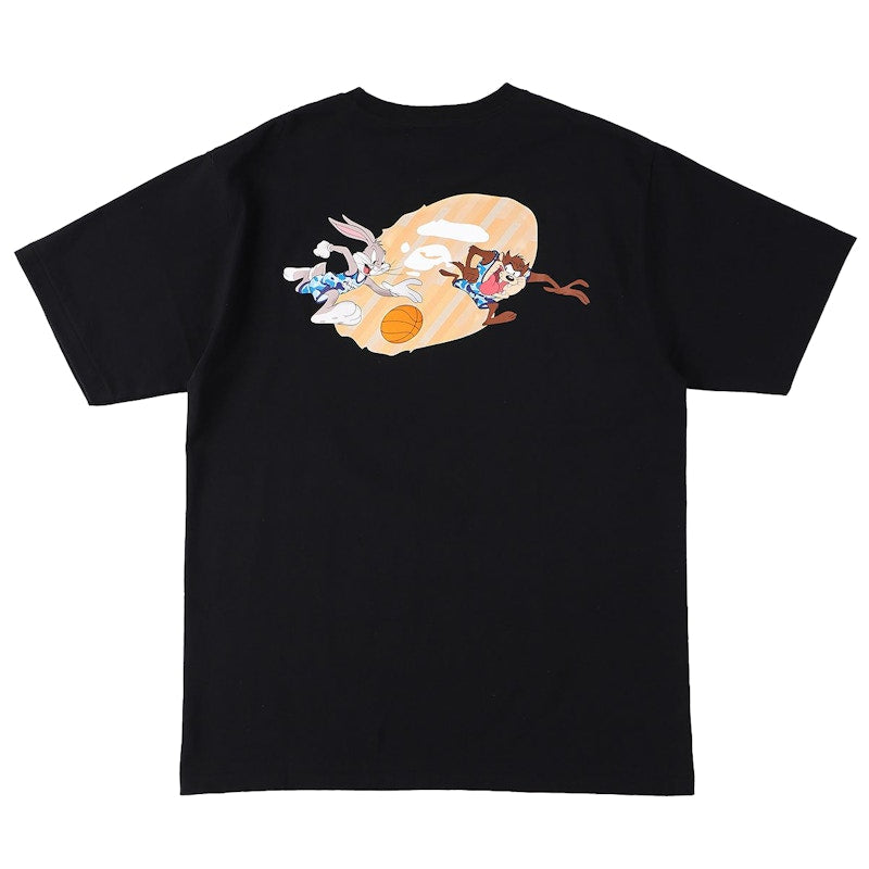 BAPE x Space Jam Logo Tee Black