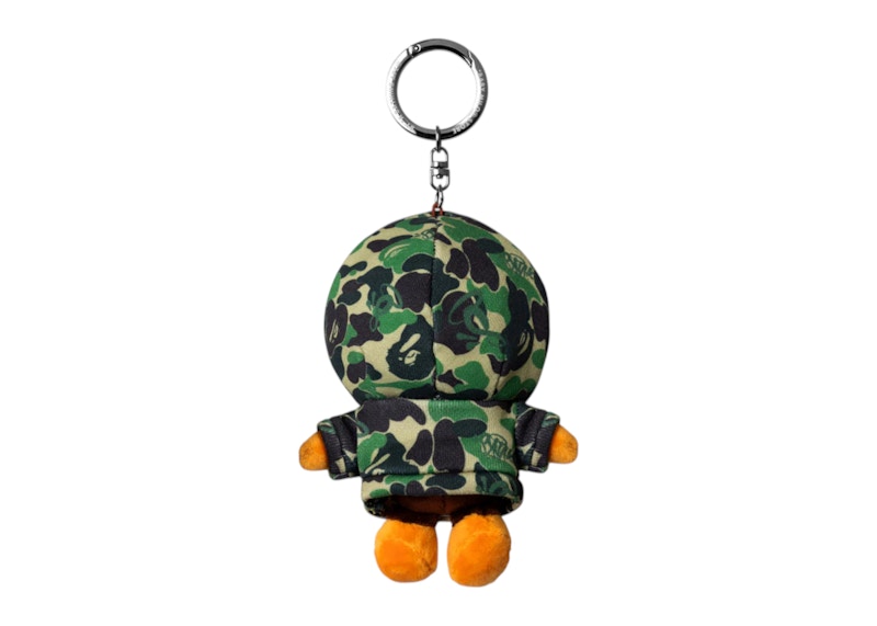 BAPE x Spotify x Central Cee Camo Bax Milo Keychain Green