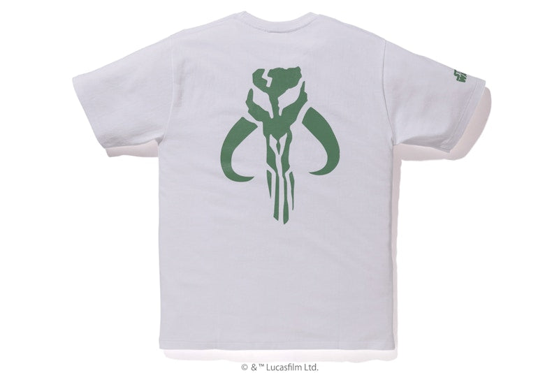 BAPE x Star Wars Baby Milo Boba Fett Tee White
