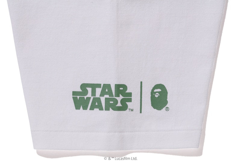 BAPE x Star Wars Baby Milo Boba Fett Tee White