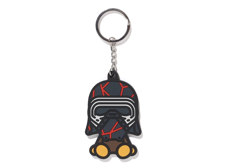 BAPE x Star Wars Kylo Ren Mask Keychain Black
