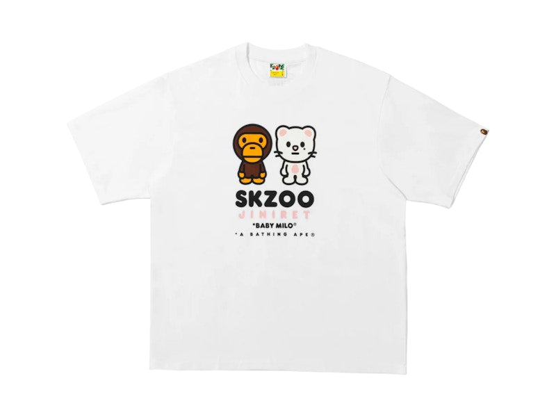 BAPE x Stray Kids Jiniret Baby Milo Tee (FW25) White