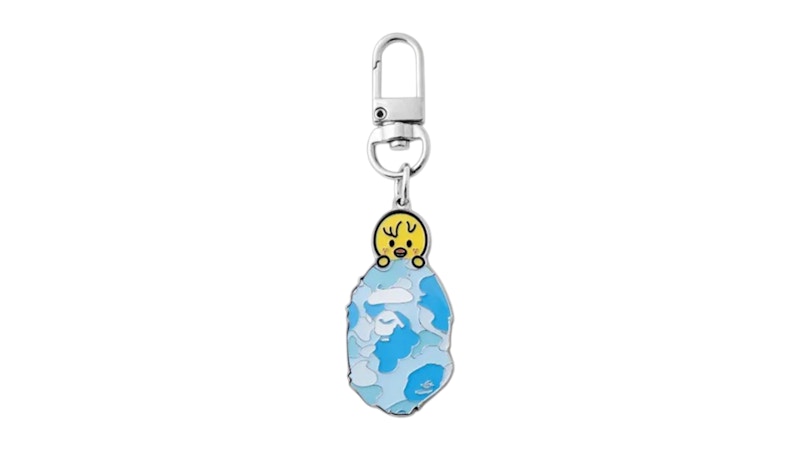 BAPE x Stray Kids Felix Keychain Light Blue