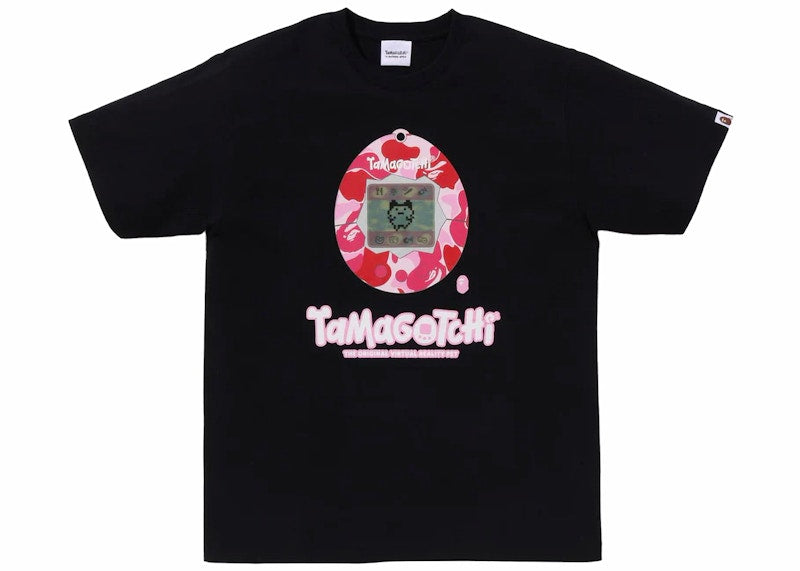 BAPE x Tamagotchi II Tee Black/Pink