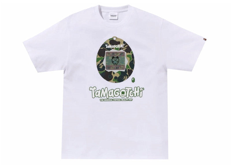 BAPE x Tamagotchi II Tee White/Green