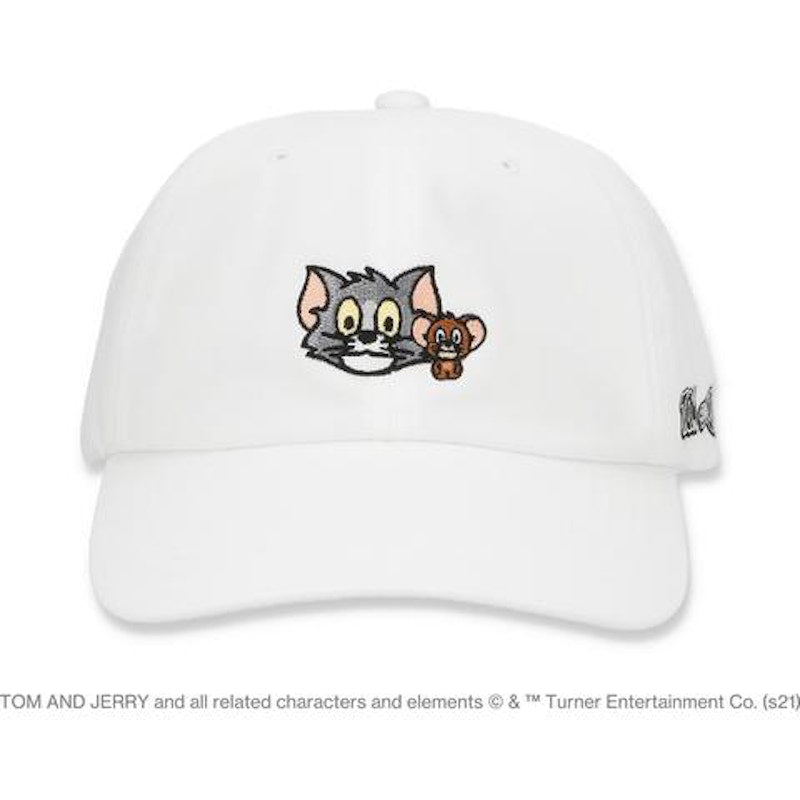 BAPE x Tom and Jerry Cap White