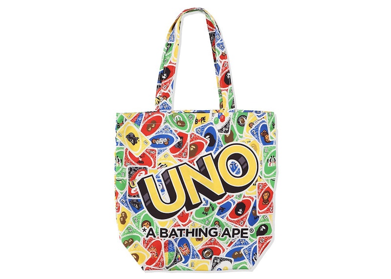BAPE x UNO Packable Tote Bag Multi