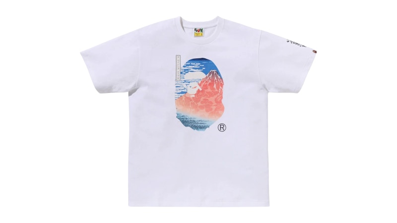 BAPE x Ukiyo-E Ape Head 2 Tee White