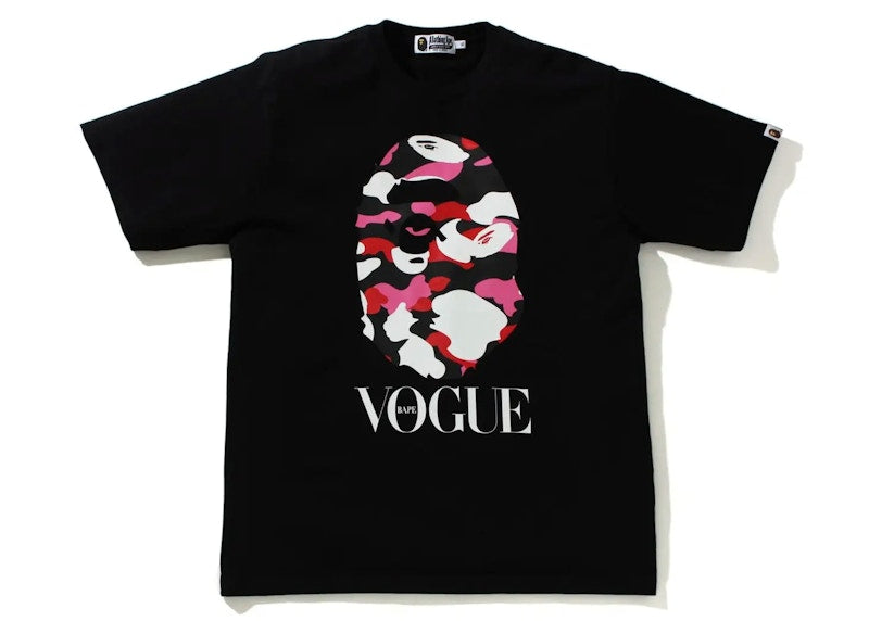 BAPE x VOGUE Ape Head Tee Black