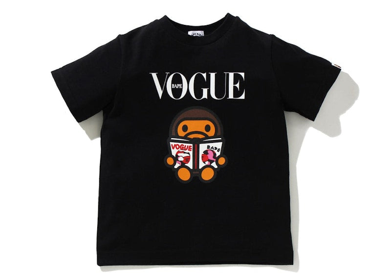 BAPE x VOGUE baby Milo Tee (Kids) Black