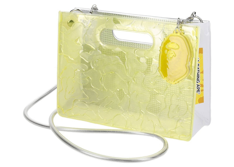 BAPE x nana-nana A5 Horizontal Bag Yellow Harajuku Kids Store Exclusive