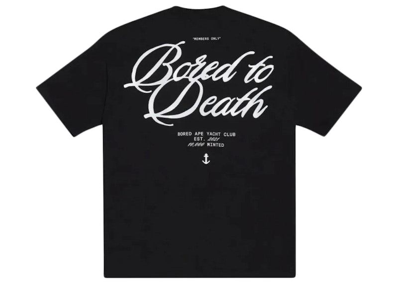 BAYC Script T-shirt Black