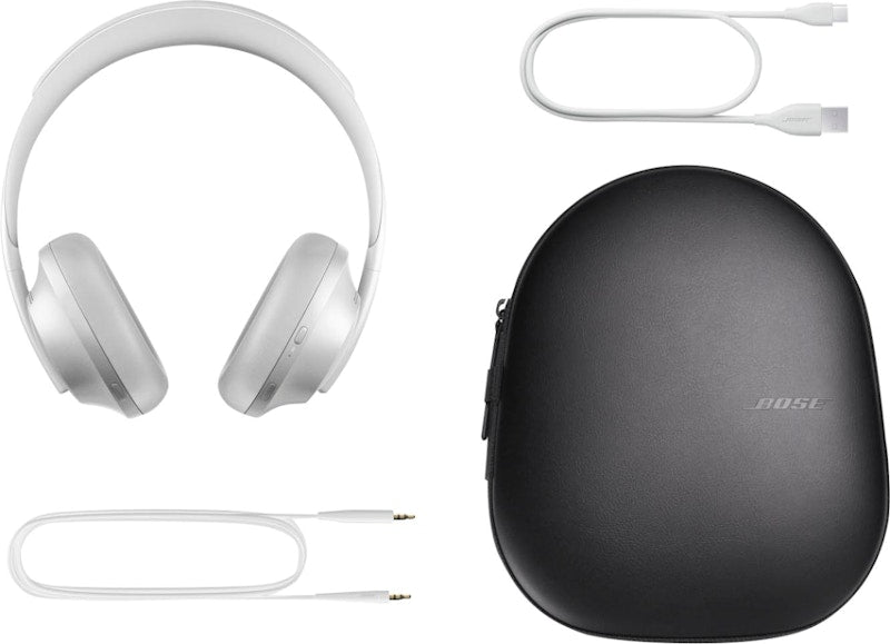 BOSE Headphones 700 Wireless Noise Cancelling Over-the-Ear Headphones (794297-0300) Luxe Silver