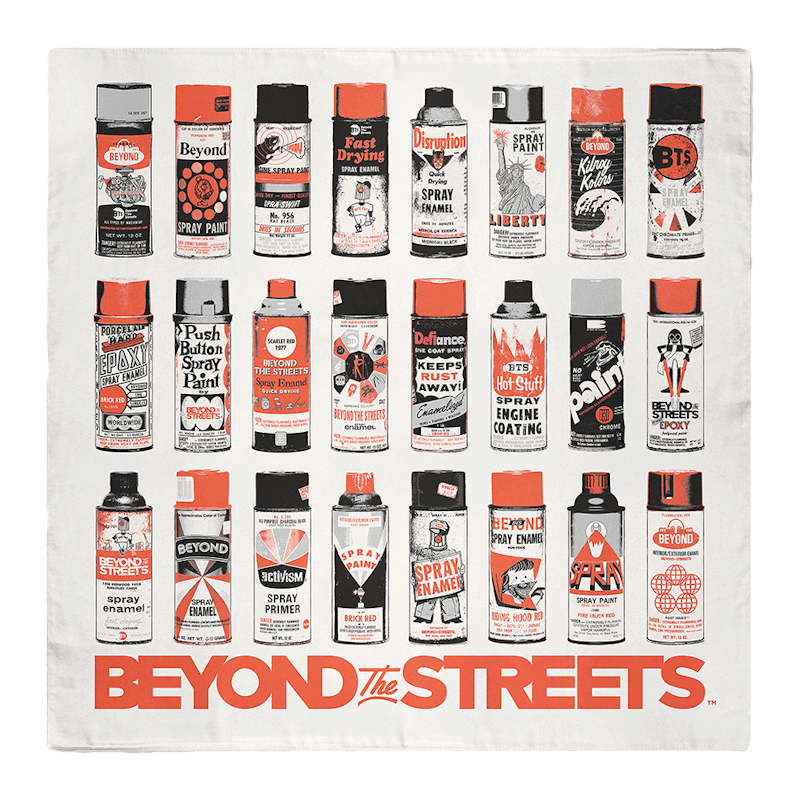 BTS Spray Can Bandana