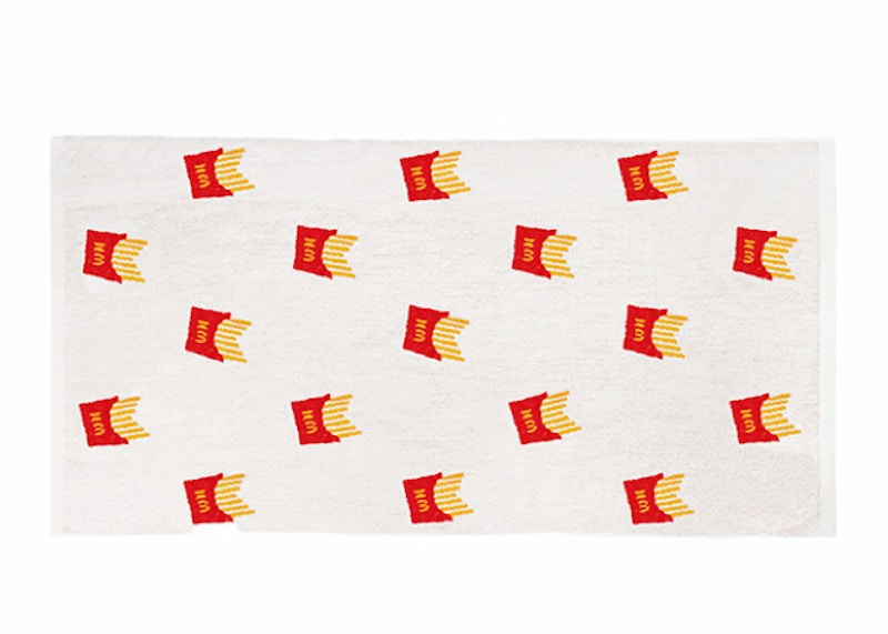 BTS x Mcdonald's Beach Towel White
