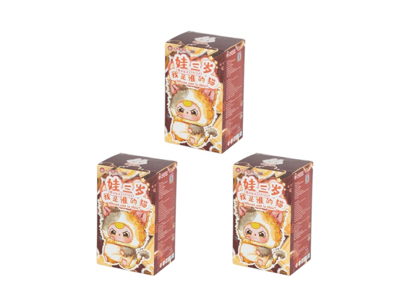 Baby Three Whose Cat Am I Series Plush 3 Piece Pack