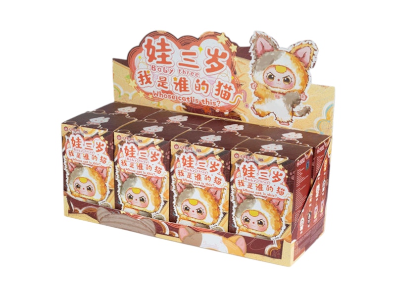 Baby Three Whose Cat Am I Series Plush Sealed Case (8 Blind Box)