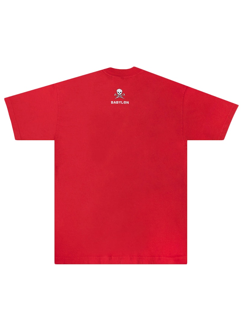 Babylon Jackass Skull Crutch T-shirt Red