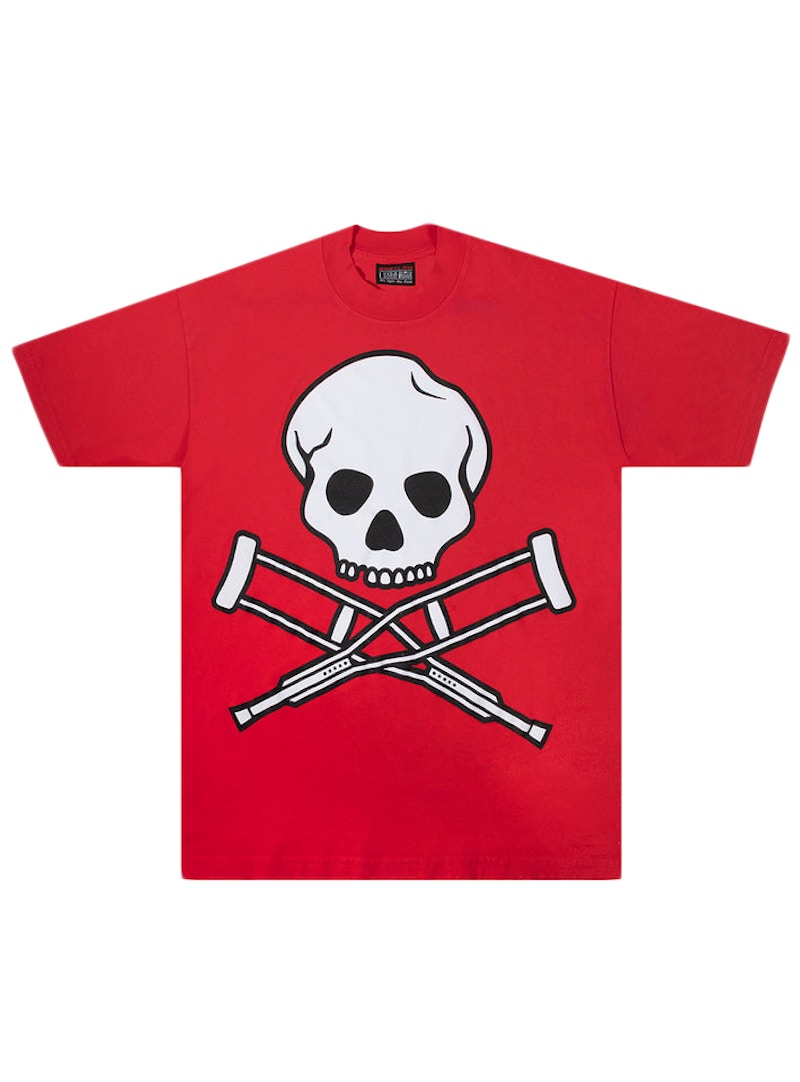 Babylon Jackass Skull Crutch T-shirt Red