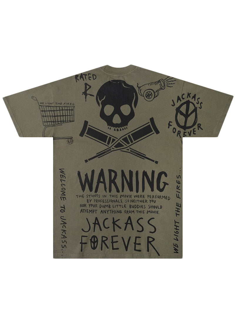 Babylon Jackass Tag T-shirt Olive