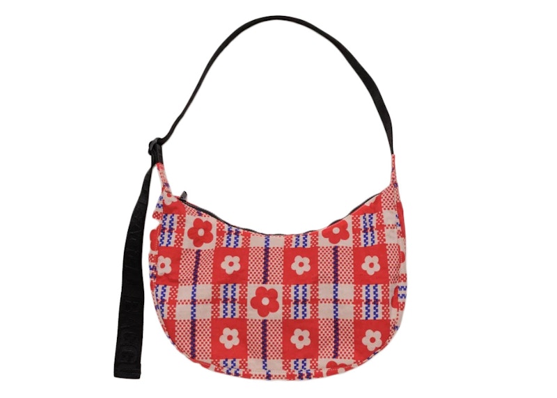 Baggu x Sandy Liang Medium Nylon Crescent Red
