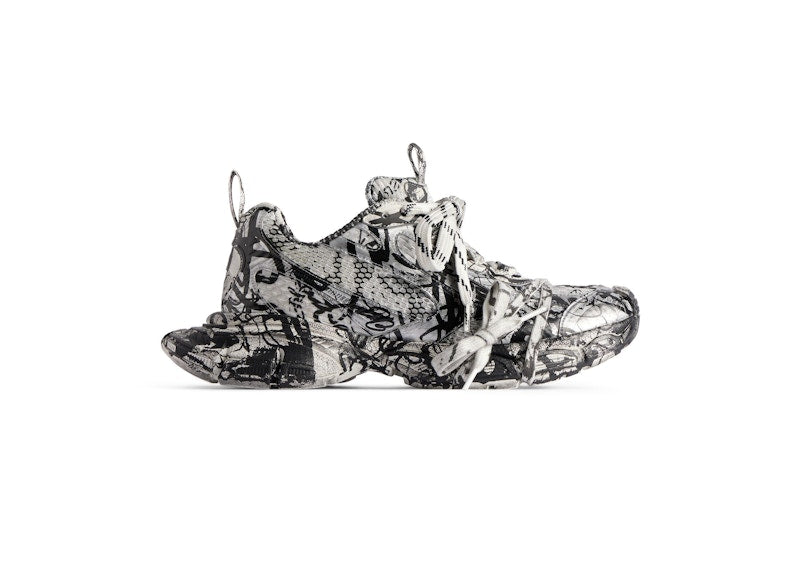 Balenciaga 3XL Extreme White Black Graffiti