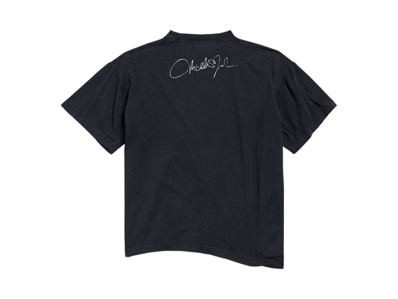 Balenciaga Ambassador Fanclub Series - Michelle Boxy T-shirt Faded Black