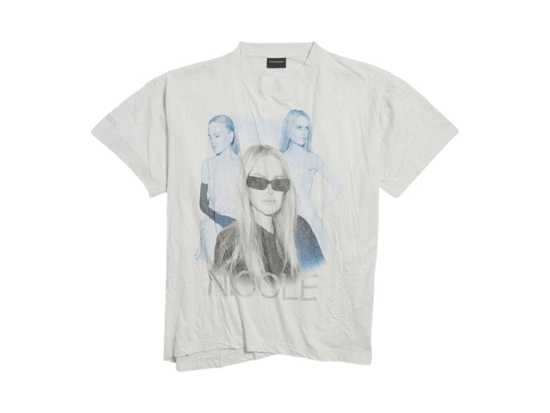 Balenciaga Ambassador Fanclub Series - Nicole Boxy T-shirt White
