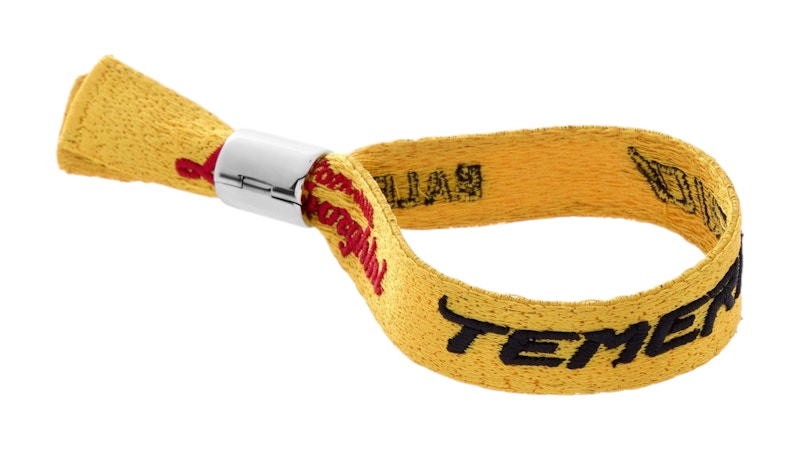 Balenciaga Automobil Lamborghini Bracelet Bracelet Yellow/Shiny Silver