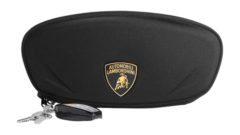 Balenciaga Automobil Lamborghini Clutch With Charms Bag Black