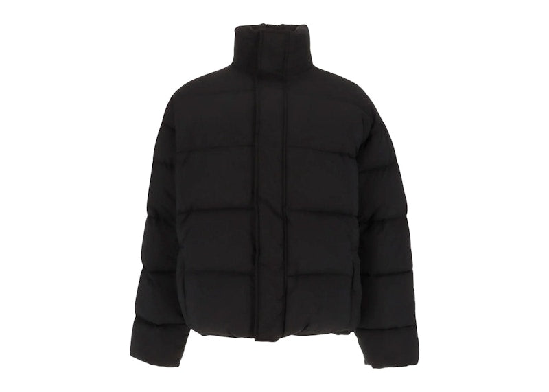 Balenciaga BB Logo Down Jacket Black/White