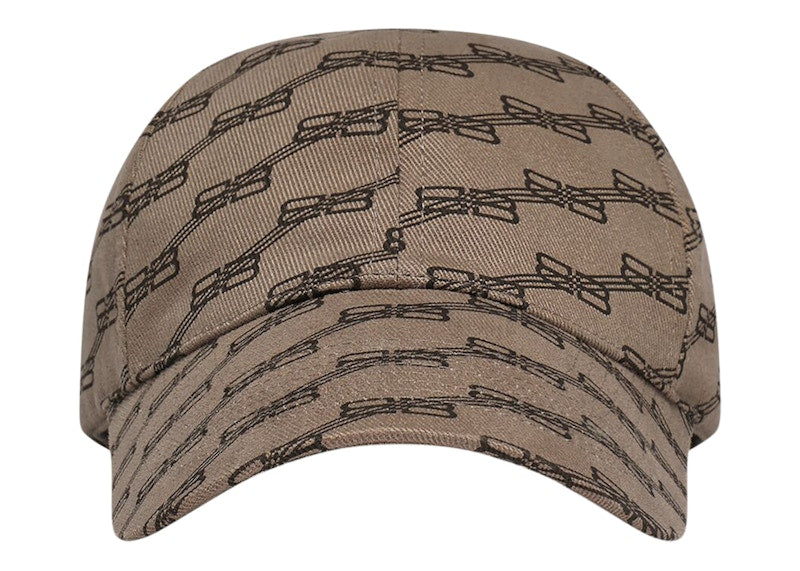 Balenciaga BB Monogram Cap Beige