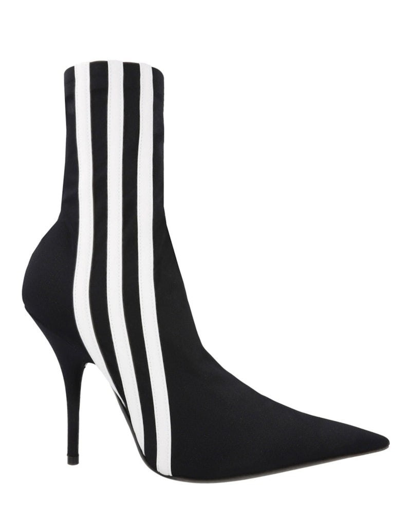 Balenciaga x adidas Knife Booties Black White (Women's)