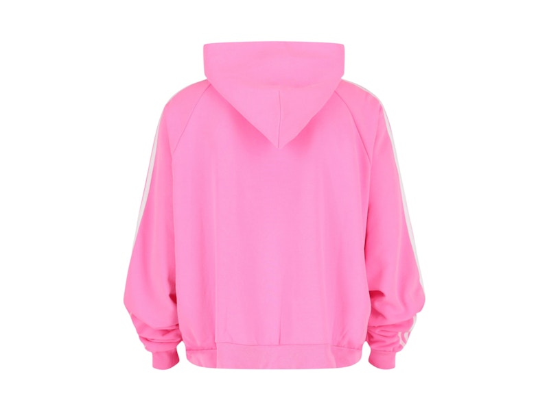 Balenciaga Balenciaga x Adidas Oversized Hoodie Neon Pink/White