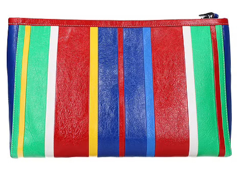 Balenciaga Barbes Zip Pouch Large Multicolor