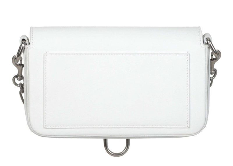 Balenciaga Bondag Wallet On A Chain Optic White
