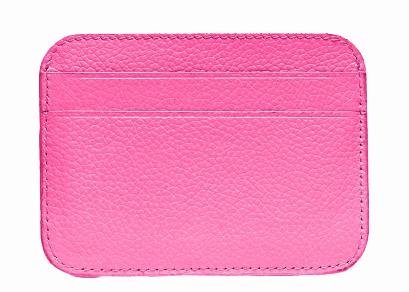 Balenciaga Cash Card Holder Fuchsia/Black