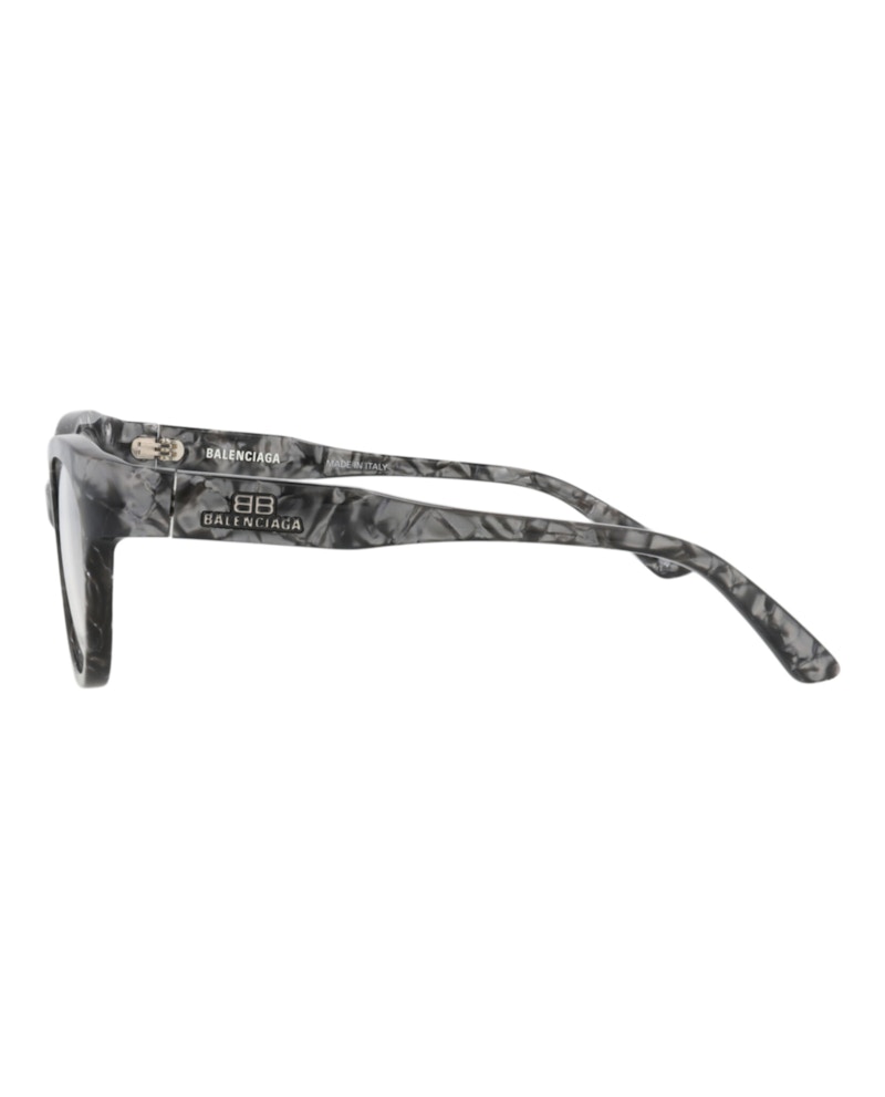 Balenciaga Cat Eye-Frame Acetate Optical Frames Grey Grey Transparent (BB0213O-30011974-004)