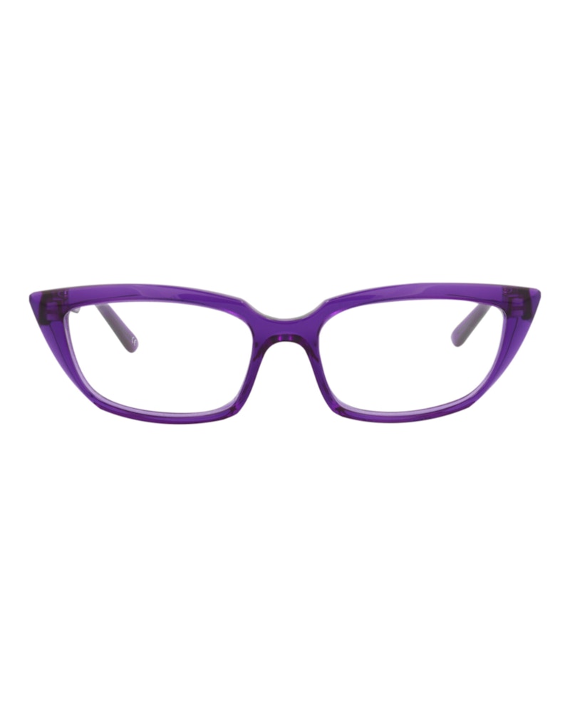 Balenciaga Cat Eye-Frame Acetate Optical Frames Violet Violet Transparent (BB0063O-30008237-003)