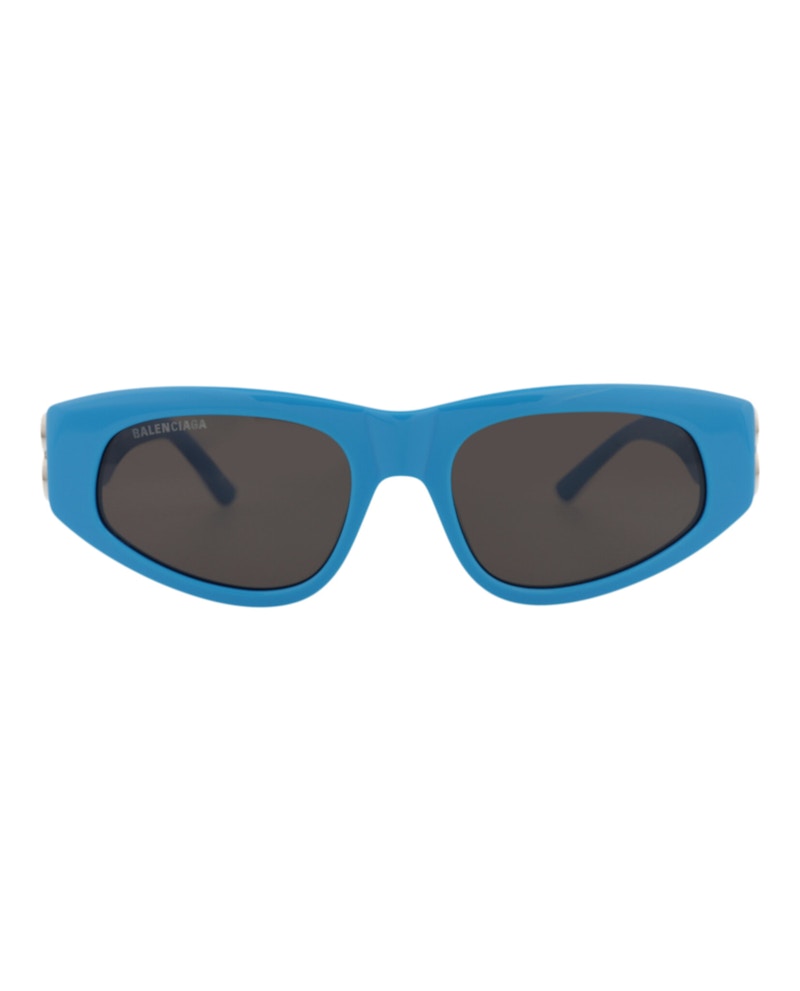 Balenciaga Cat Eye-Frame Acetate Sunglasses Light/Blue/Silver/Grey (BB0095S-30008868-011)