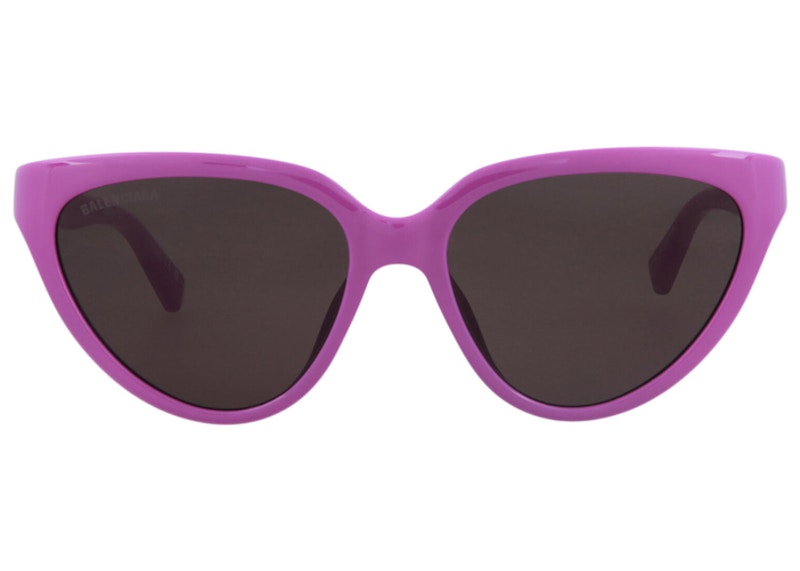 Balenciaga Cat Eye-Frame Bio Injection Rilsan Sunglasses Pink/Grey (BB0149S-30011214-006)